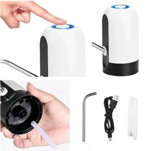 Bomba Elétrica - Galão De Água - Recarregável / Usb