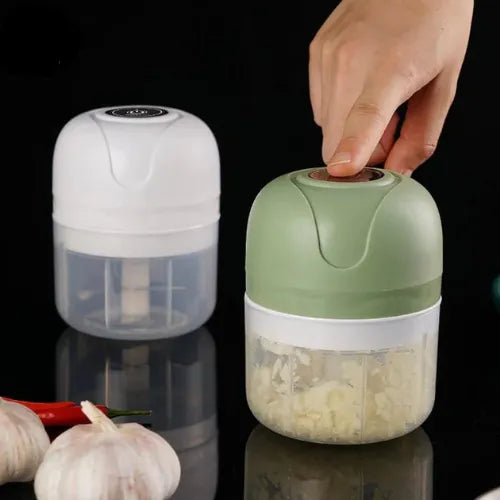 Mini Triturador Elétrico de Alimentos Portátil - USB 250ml / Bivolt